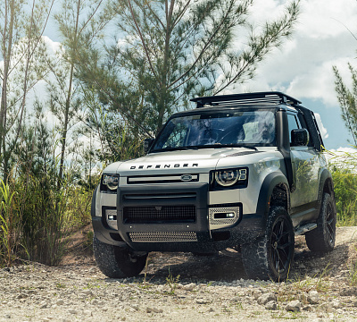 Фото дисков Vossen HF-5 на Land Rover Defender II