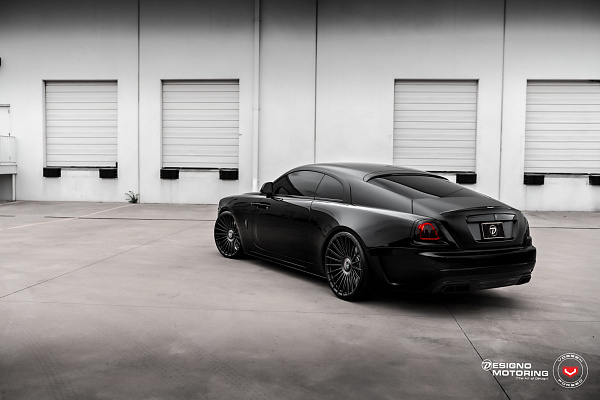 Фото дисков Vossen S17-13 Черный сатин на Rolls-Royce Wraith