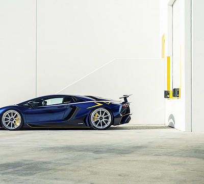 Фото дисков Vossen EVO-2R (3-Piece) на Lamborghini Aventador