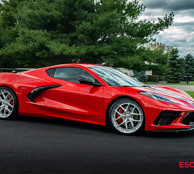 Фото дисков HRE S101SC на Chevrolet Corvette C8