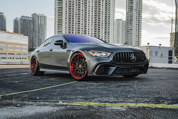 Фото дисков Strasse Wheels SV10M-RS Deep Concave FS Другой цвет на Mercedes-Benz AMG GT I