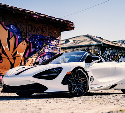 Фото дисков Savini SV88 на McLaren 720S