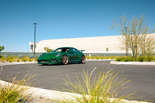 Фото дисков HRE R101 Lightweight Сатиновое золото на Porsche 911 VII
