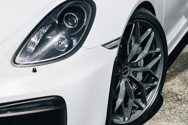 Фото дисков Brixton Forged CM6-R Сатиновый графит на Porsche Boxster III