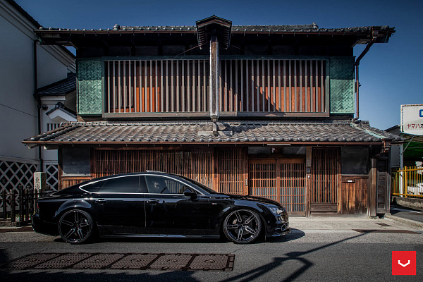 Фото дисков Vossen HF-1 Алмазная проточка на Audi A/RS 7 (4G)