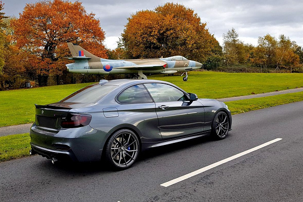 Фото дисков Bola B25 Глянцевый графит на BMW 2/M2 (F22/F87)