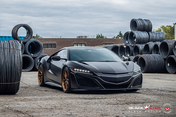 Фото дисков Vossen ML-X2 Глянцевая темная медь на Acura NSX II