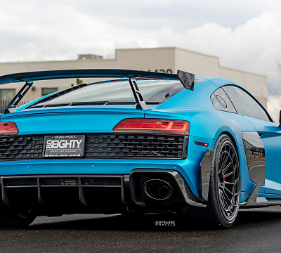 Фото дисков Strasse Wheels SV15FF Deep Concave FS на Audi R8 (4S)