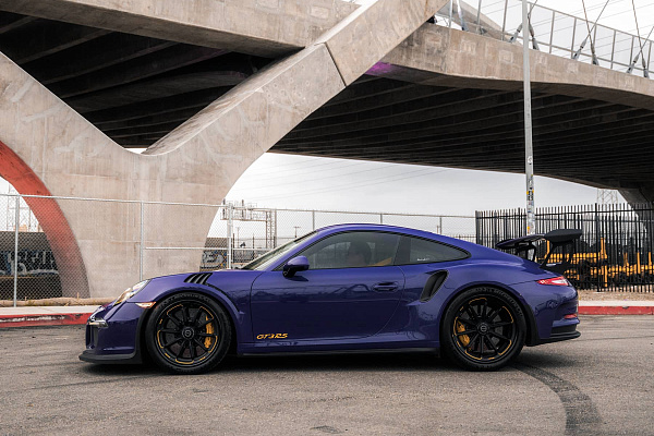 Фото дисков Brixton Forged R11-RS Черный сатин на Porsche 911 VII