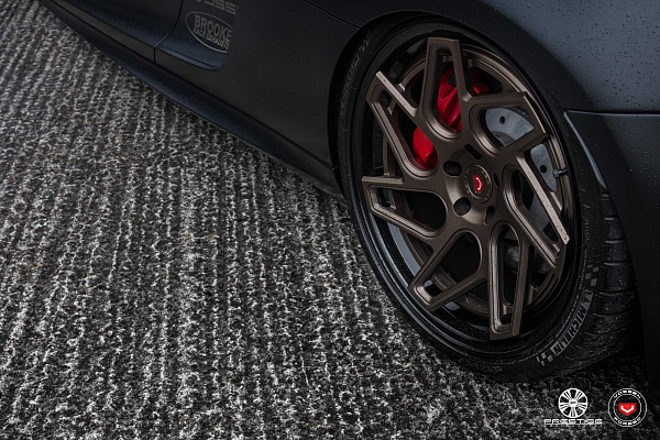 Фото дисков Vossen CG-209T (3-Piece) Сатиновая бронза на Audi R8 (Typ 42)
