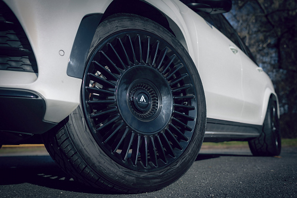 Фото дисков Asanti TIARA Черный глянец на Mercedes-Benz GLS (X167)