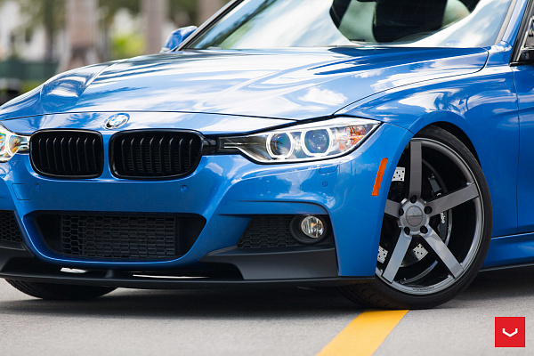 Фото дисков Vossen CV3 Глянцевый графит на BMW 3/M3 (F3x/F80)
