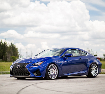 Фото дисков Vossen VFS-2 на Lexus RC