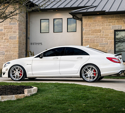 Фото дисков Strasse Wheels SM5 Deep Concave на Mercedes-Benz CLS (C218)