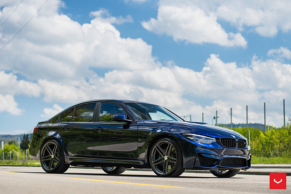 Фото дисков Vossen VFS-5 Глянцевый графит на BMW 3/M3 (F3x/F80)
