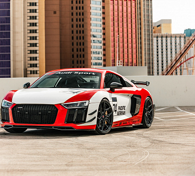 Фото дисков Vossen EVO-4R на Audi R8 (4S)