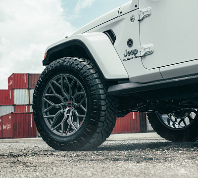 Фото дисков Vossen HF-2 на Jeep Gladiator II (JT)