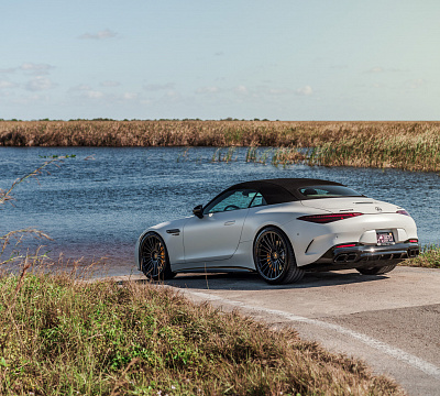 Фото дисков Vossen S17-04 на Mercedes-Benz SL (R232)
