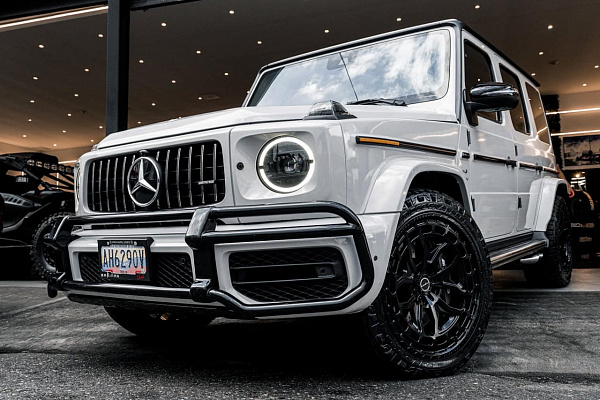 Фото дисков Brixton Forged BX02-M Черный глянец на Mercedes-Benz G-Class III