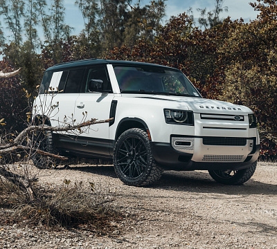 Фото дисков Vossen HF-7 на Land Rover Defender II