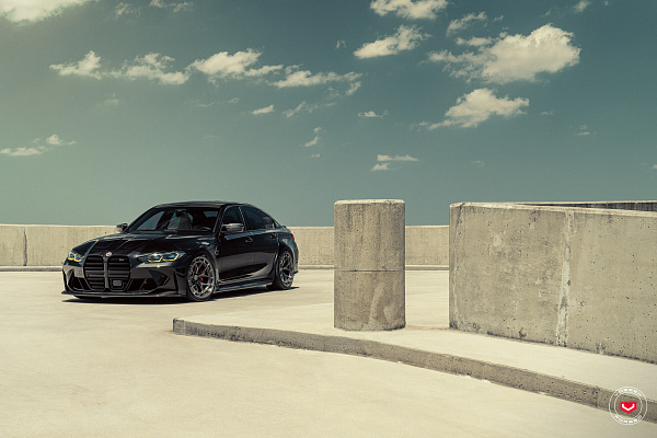 Фото дисков Vossen LC3-01 Глянцевый темный лак на BMW 3/M3 (G2x/G80)