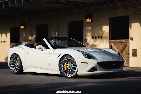 Фото дисков HRE S201 Глянцевый лак на Ferrari California