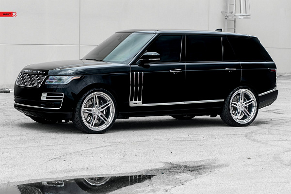 Фото дисков Anrky AN37 Полированный лак на Range Rover IV