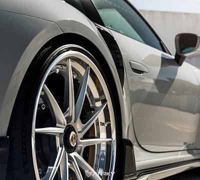 Фото дисков Anrky AN33 на Porsche 911 VIII
