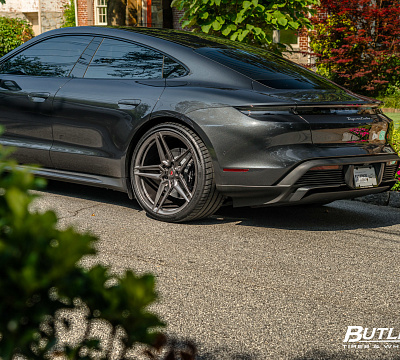 Фото дисков Vossen EVO-1 на Porsche Taycan I