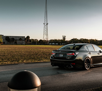 Фото дисков Vossen HF-3 на Lexus GS IV