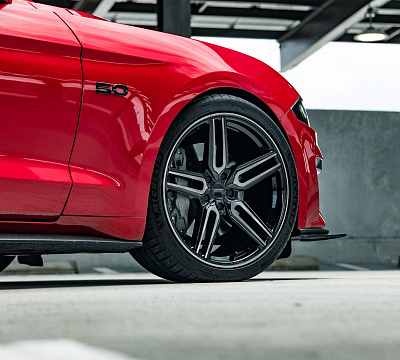 Фото дисков Vossen HF-1 на Ford Mustang VI