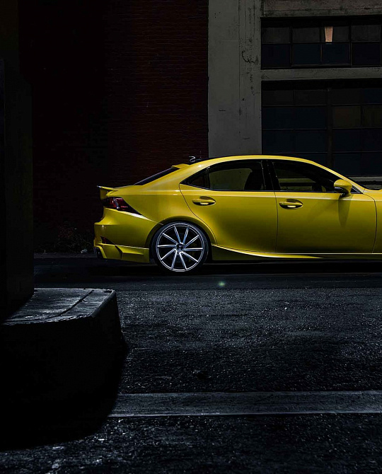Фото дисков CVT Серебро на Lexus IS II