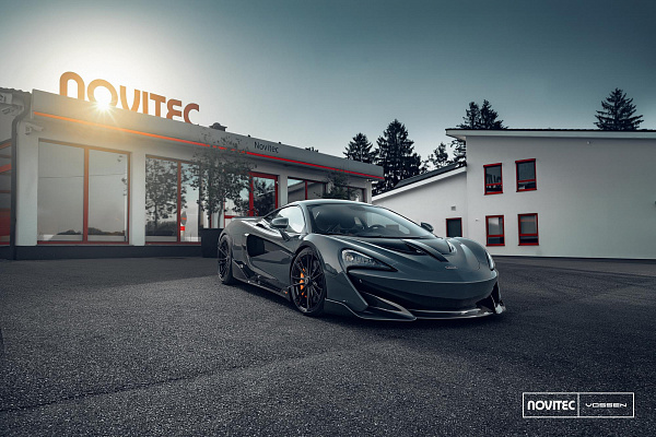 Фото дисков NOVITEC MC3 Черный глянец на McLaren 600