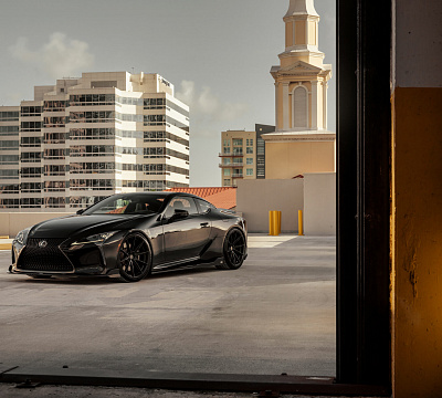 Фото дисков Vossen HFX-2 (5-Lug) на Lexus LC 500