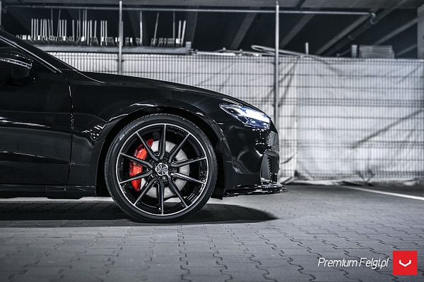Фото дисков Vossen HF-3 Алмазная проточка на Audi A/RS 7 (4K)