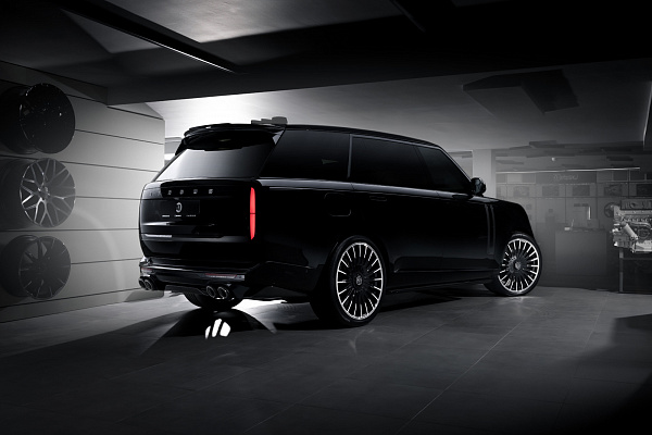 Фото дисков BRABUS Monoblock ZM (Platinum Edition) Черный глянец на Land Rover Range Rover V