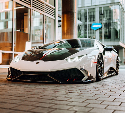Фото дисков Brixton Forged PF10 на Lamborghini Huracan
