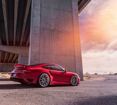 Фото дисков Anrky AN38 на Porsche 911 VII