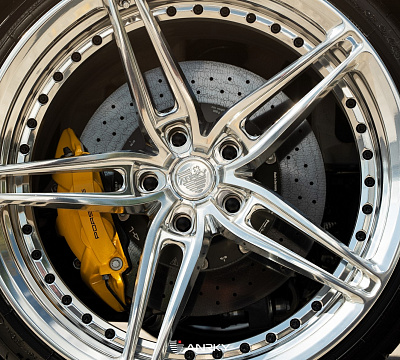 Фото дисков Anrky AN27 на Porsche 911 VIII