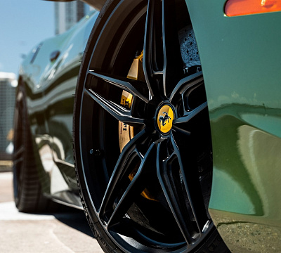 Фото дисков Anrky AN17 на Ferrari 458