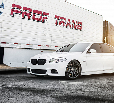 Фото дисков Vossen CV4 на BMW 5/M5 (F10)