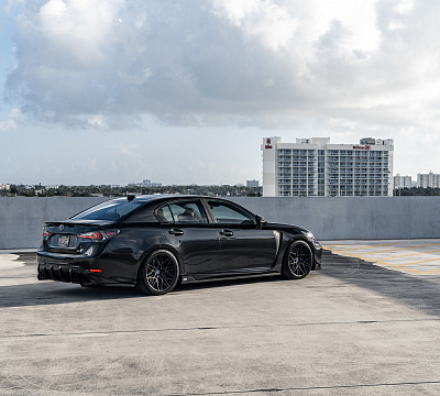 Фото дисков Vossen HF-7 на Lexus GS IV