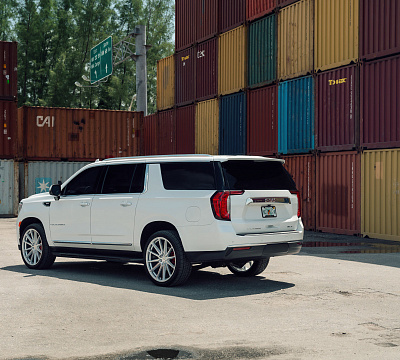 Фото дисков Vossen HF6-1 на GMC Yukon V