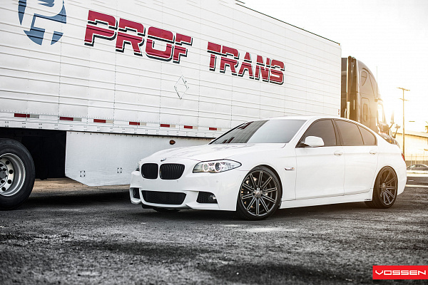Фото дисков Vossen CV4 Сатиновый графит на BMW 5/M5 (F10)