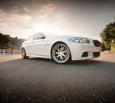 Фото дисков Vossen CV2 на BMW 5/M5 (F10)