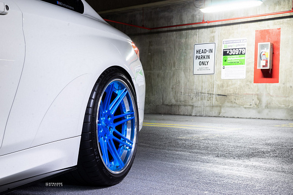 Фото дисков Strasse Wheels S8 Deep Concave Другой цвет на BMW 4/M4 (F32/F82)