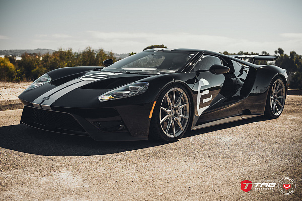 Фото дисков Vossen EVO-2R Глянцевый тонированный лак на Ford GT II