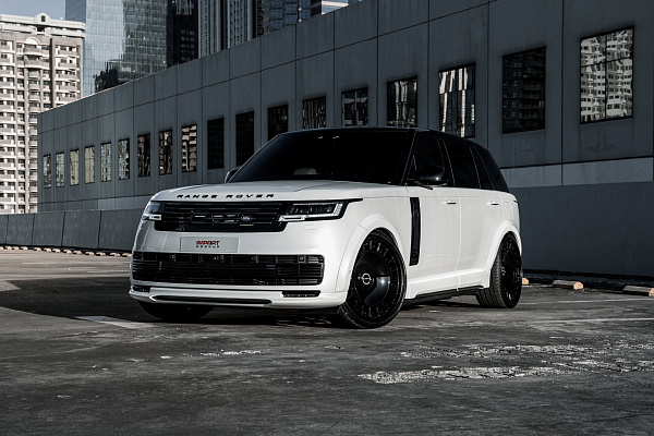 Фото дисков Brixton Forged LX15 Черный глянец на Land Rover Range Rover V