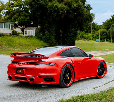 Фото дисков Strasse Wheels S5 Track на Porsche 911 VIII