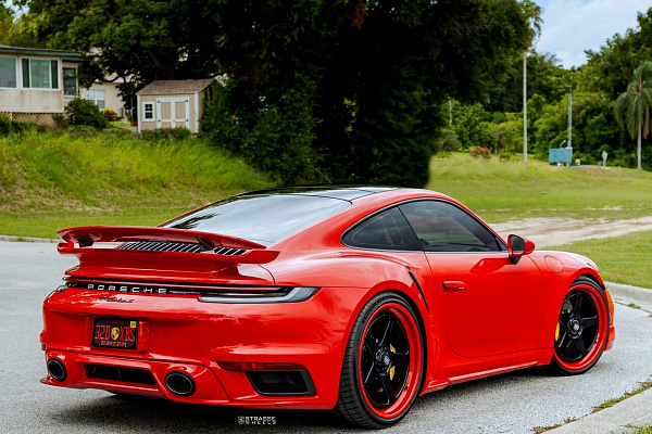 Фото дисков Strasse Wheels S5 Track Другой цвет на Porsche 911 VIII
